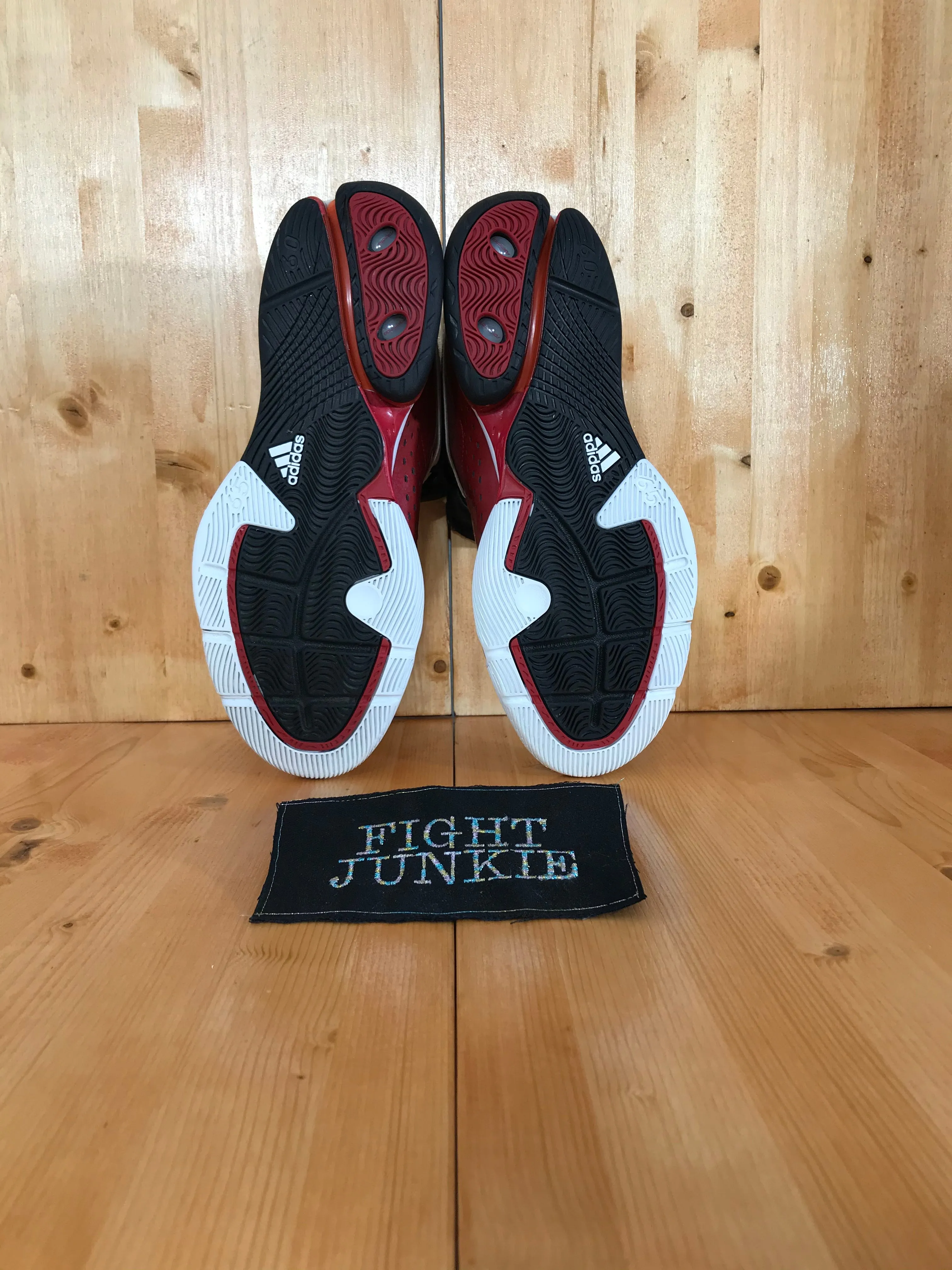 ADIDAS TEAM SIGNATURE 15 TS CREATOR Men's Size 11 High Top Basketball Shoes Sneakers Red 375856