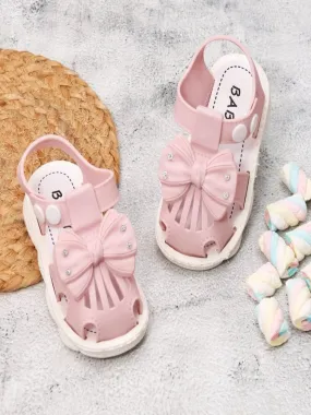 Adorable Pink Bow knot Toddler Sandals