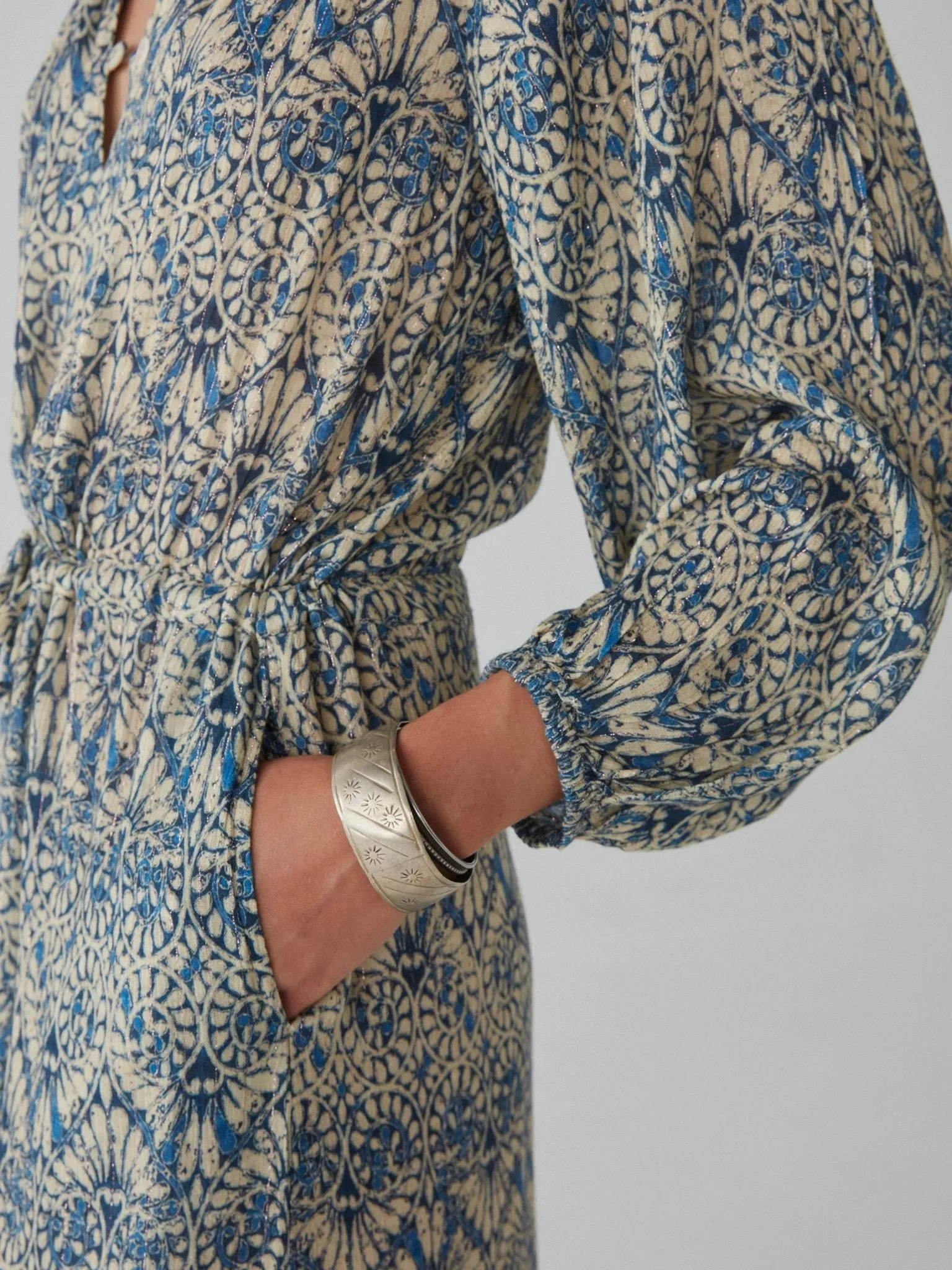 Antonella Dress - Lapis Lazuli