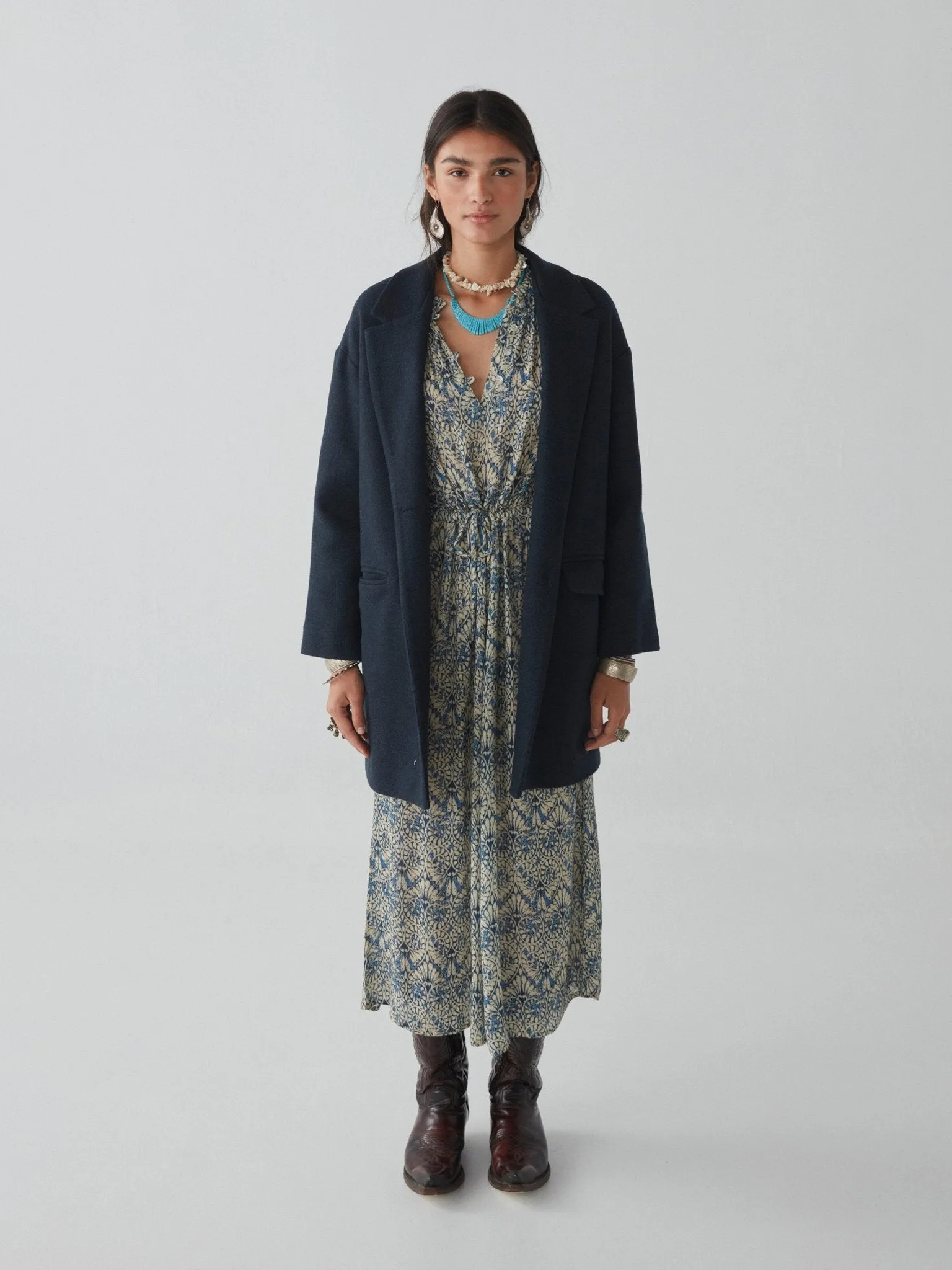 Antonella Dress - Lapis Lazuli