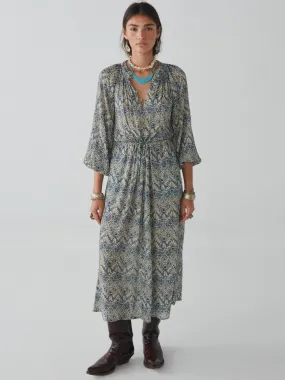 Antonella Dress - Lapis Lazuli