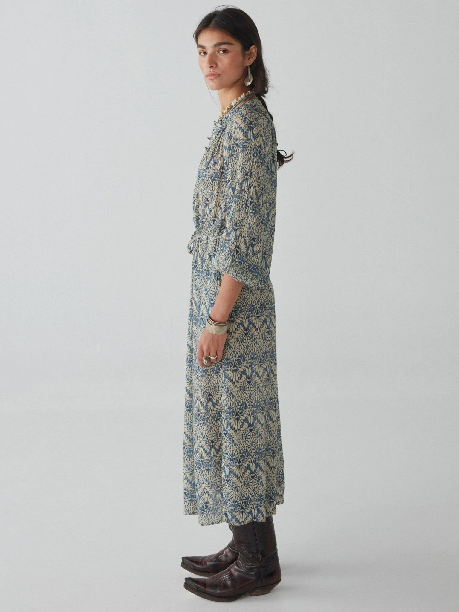 Antonella Dress - Lapis Lazuli