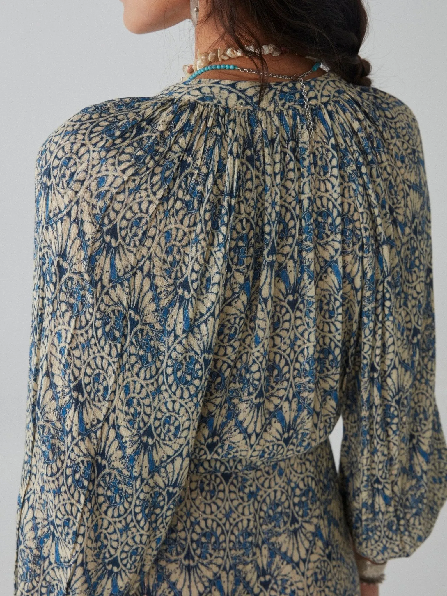 Antonella Dress - Lapis Lazuli