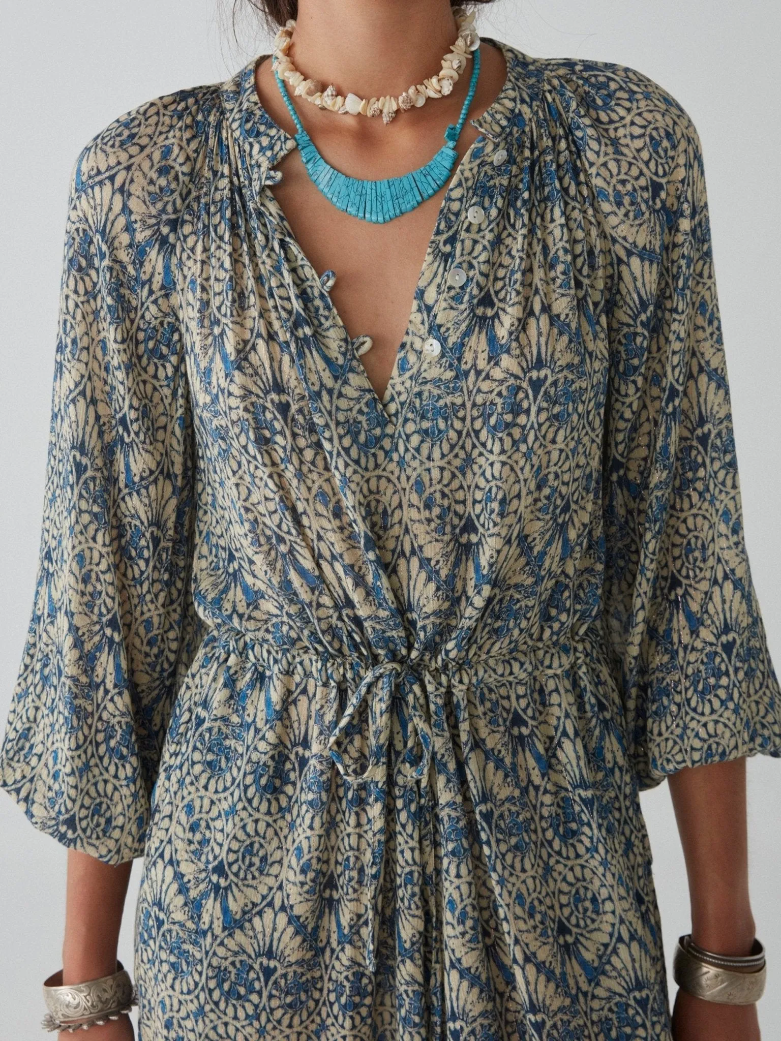 Antonella Dress - Lapis Lazuli