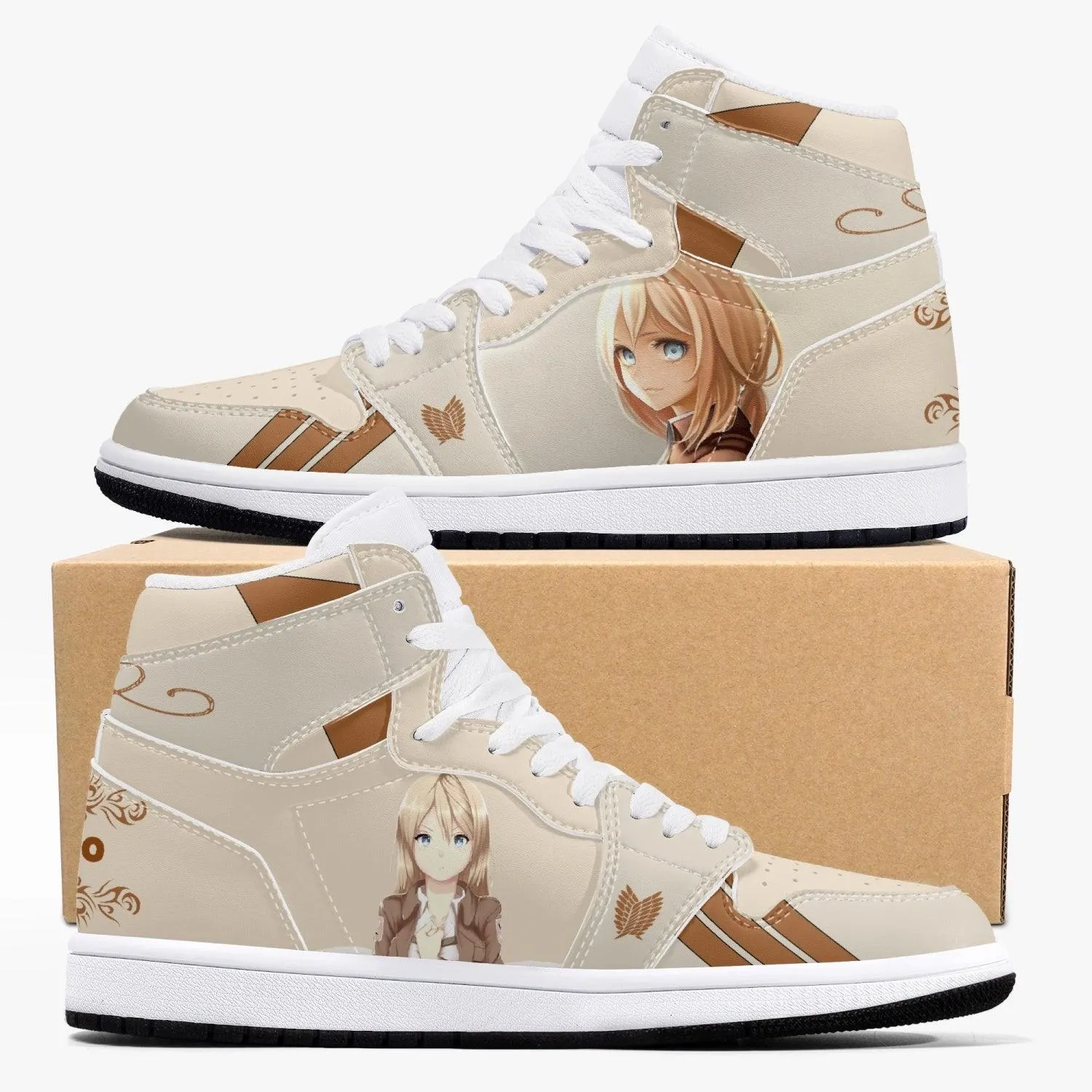 Attack On Titan Historia Christa JD1 Anime Shoes