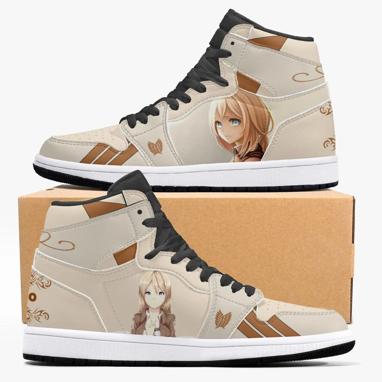 Attack On Titan Historia Christa JD1 Anime Shoes