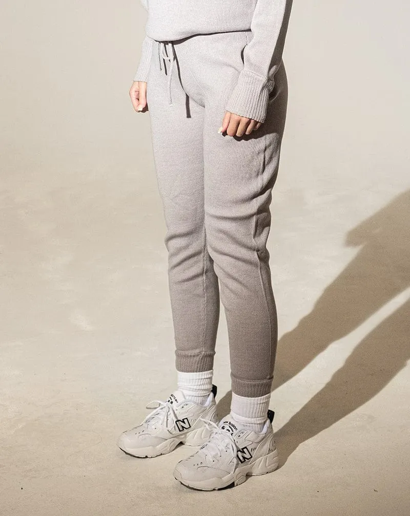 Auriel Knitted Lounge Set - Grey