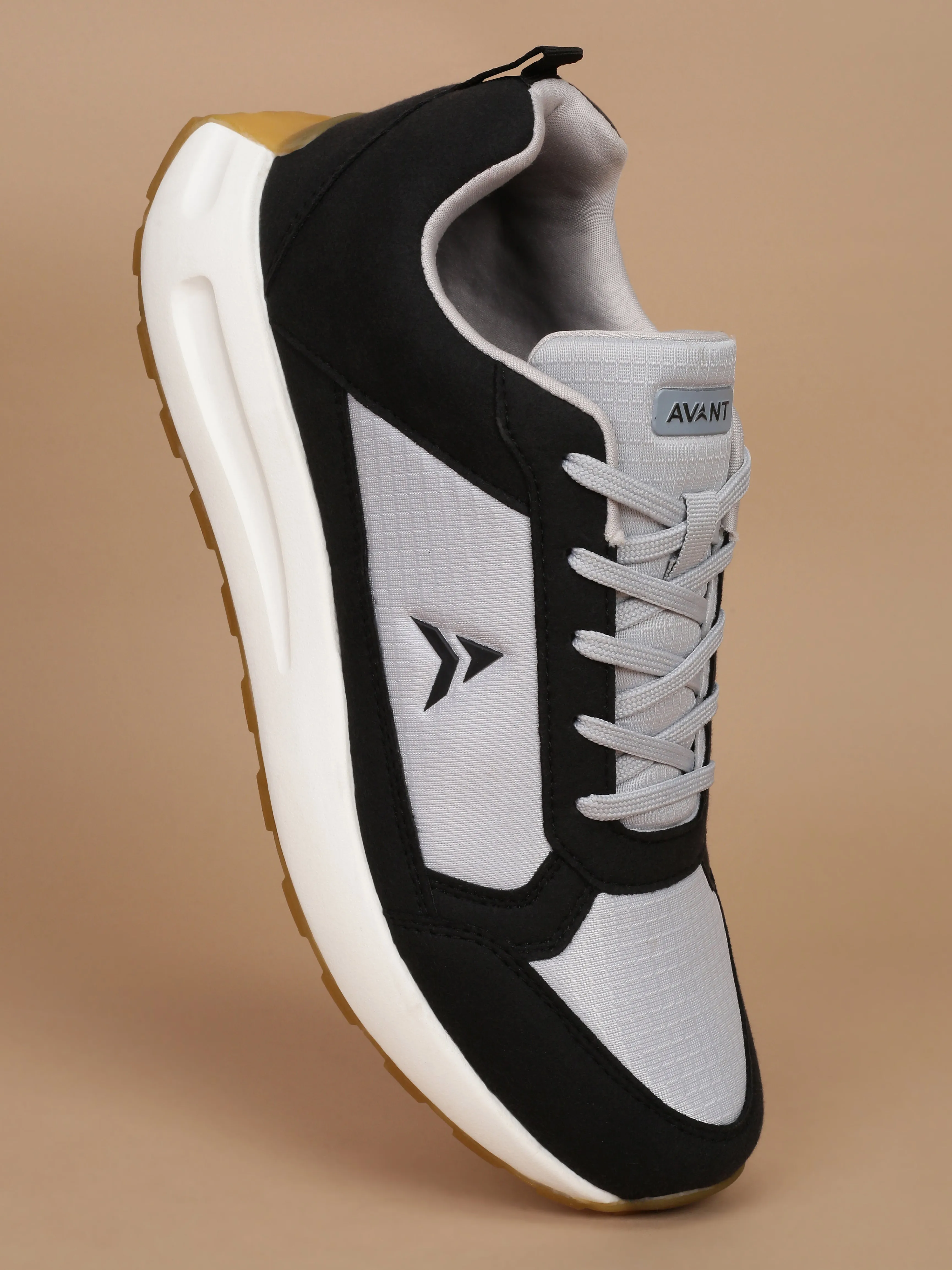 Avant Men's MaxRush Running Shoes - Grey/Black
