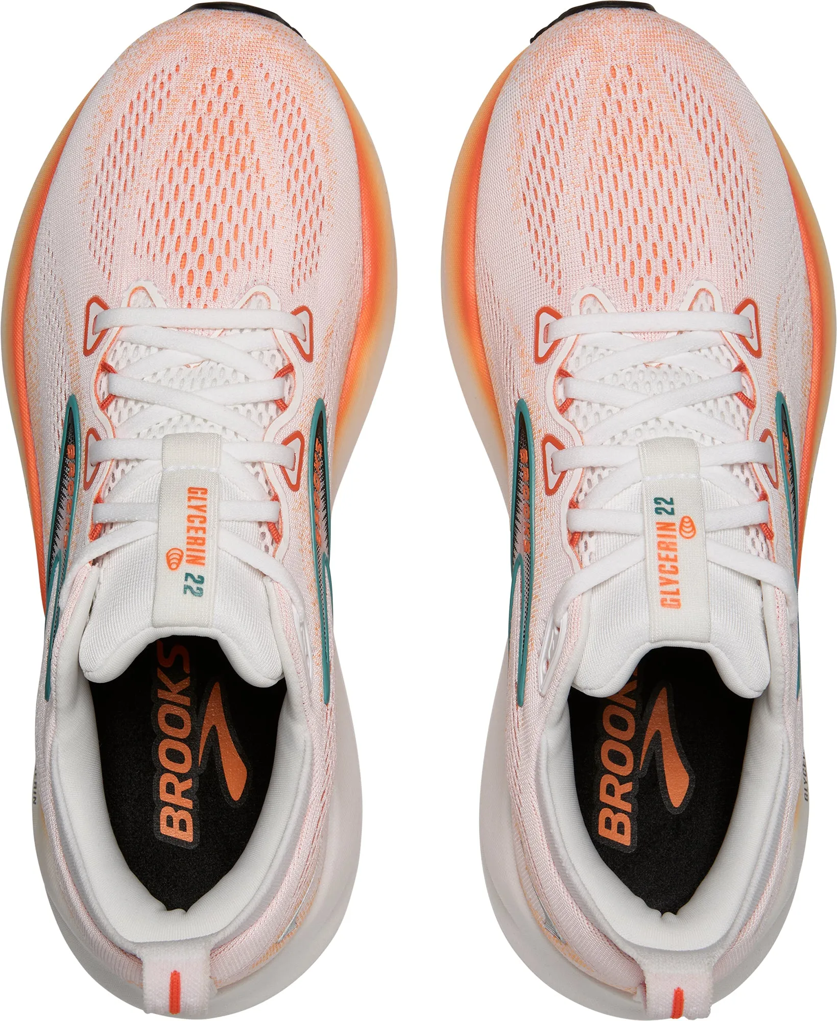 Brooks Glycerin 22 Mens Running Shoes - White