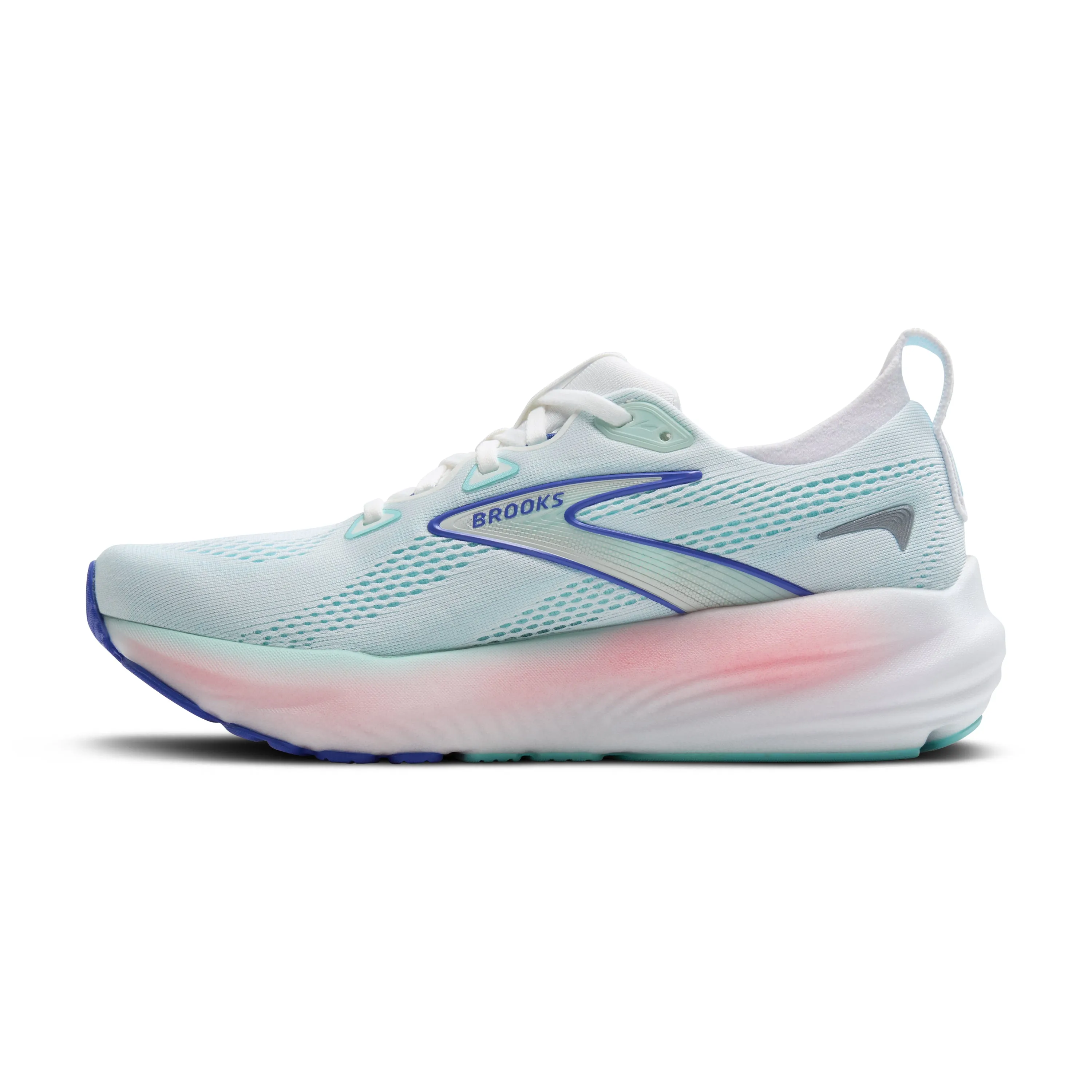 Brooks | Glycerin 22 | Women's | White/Limpet Shell/Amparo Blue