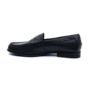 Cole Haan Dustin Ii On Formal Slip Ons Leather Black Colour For Men