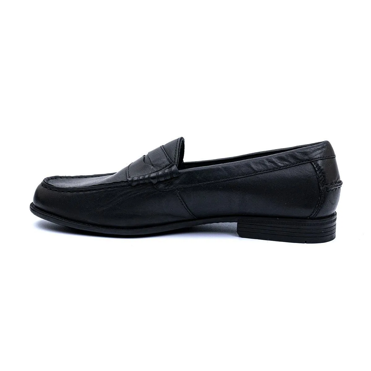 Cole Haan Dustin Ii On Formal Slip Ons Leather Black Colour For Men