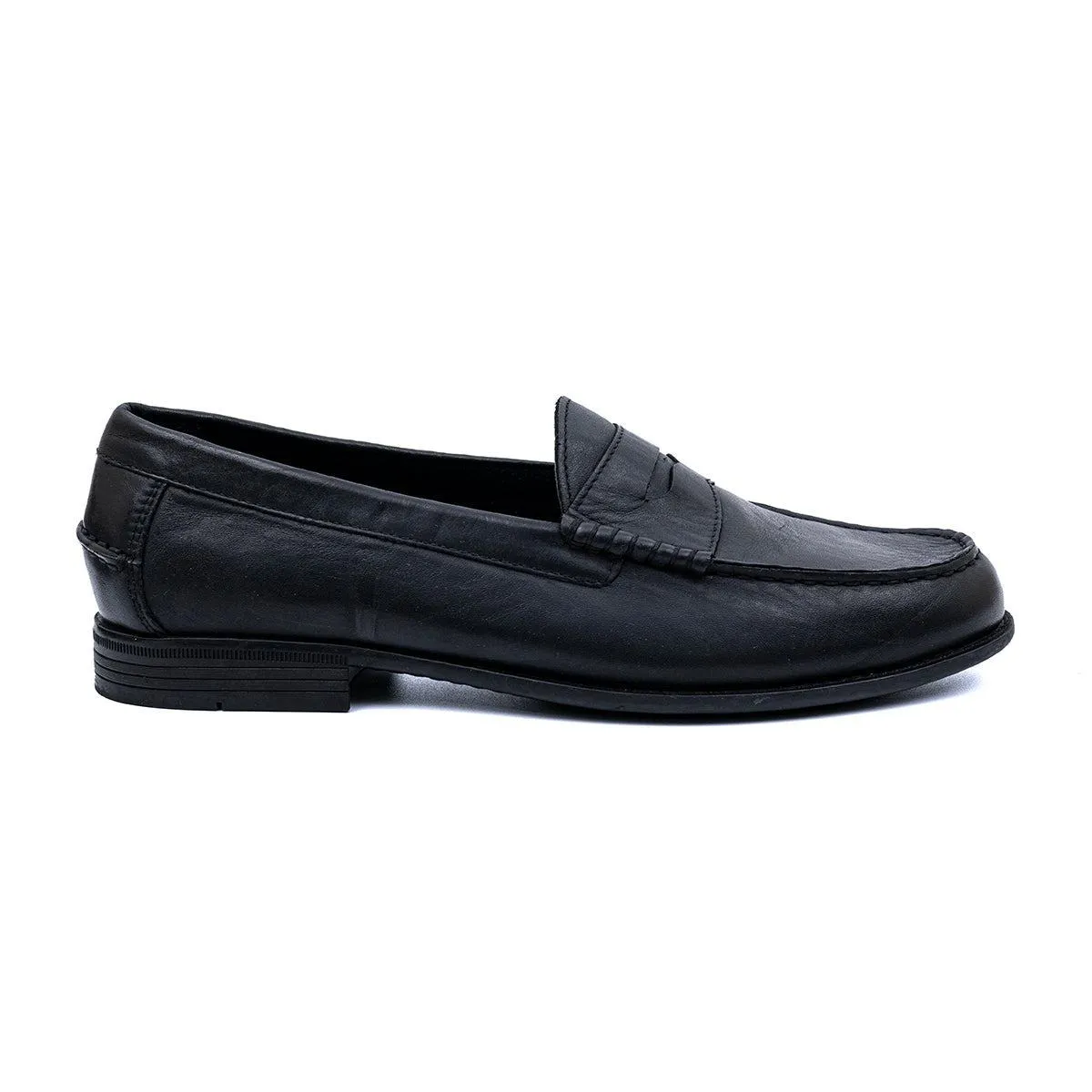 Cole Haan Dustin Ii On Formal Slip Ons Leather Black Colour For Men