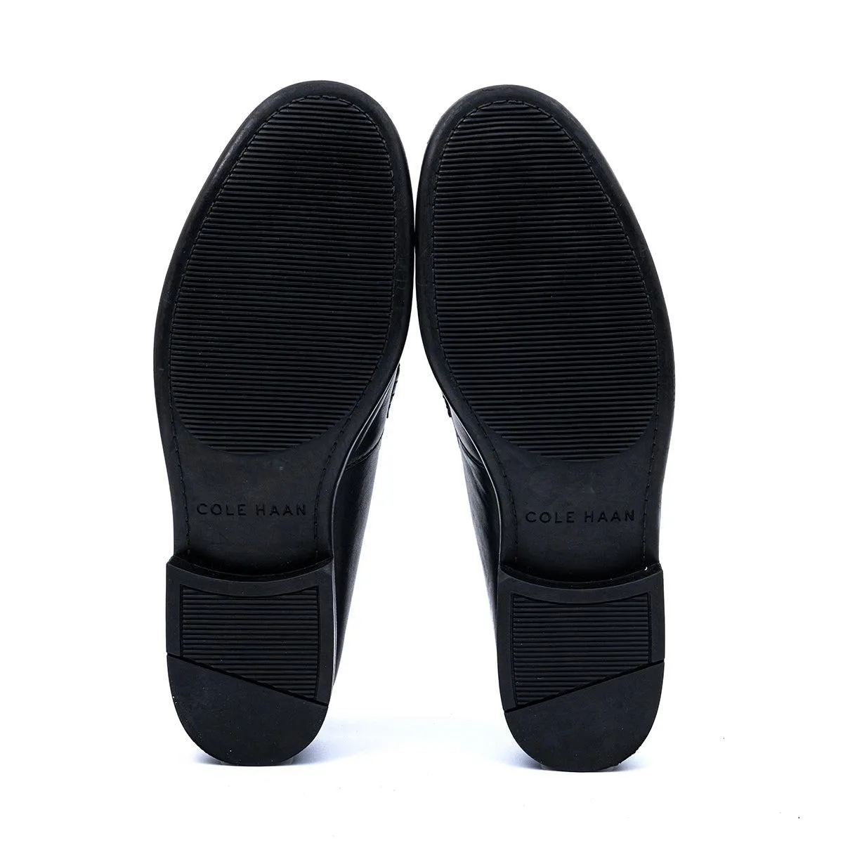 Cole Haan Dustin Ii On Formal Slip Ons Leather Black Colour For Men