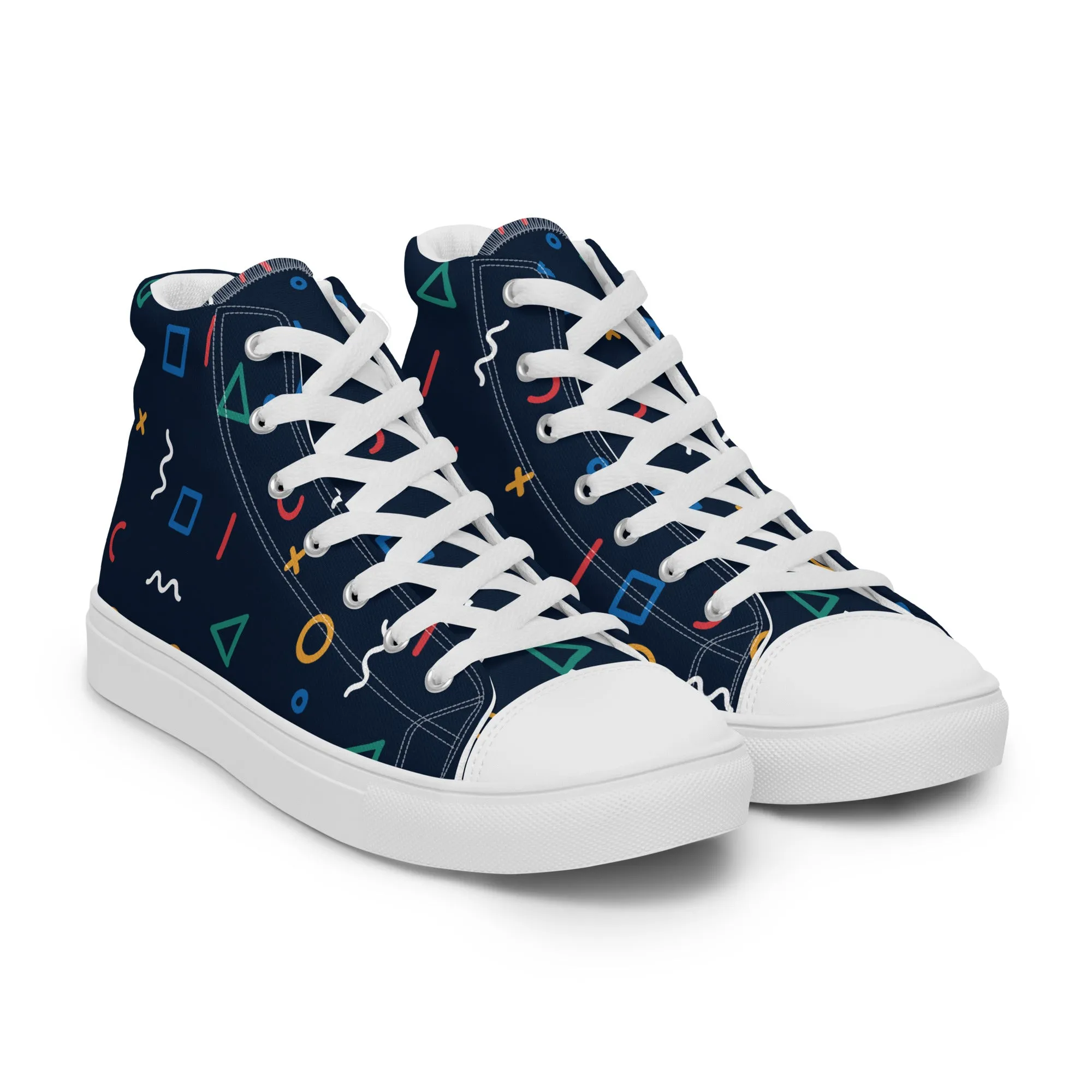 COSMIC Women’s High Top Canvas Shoes