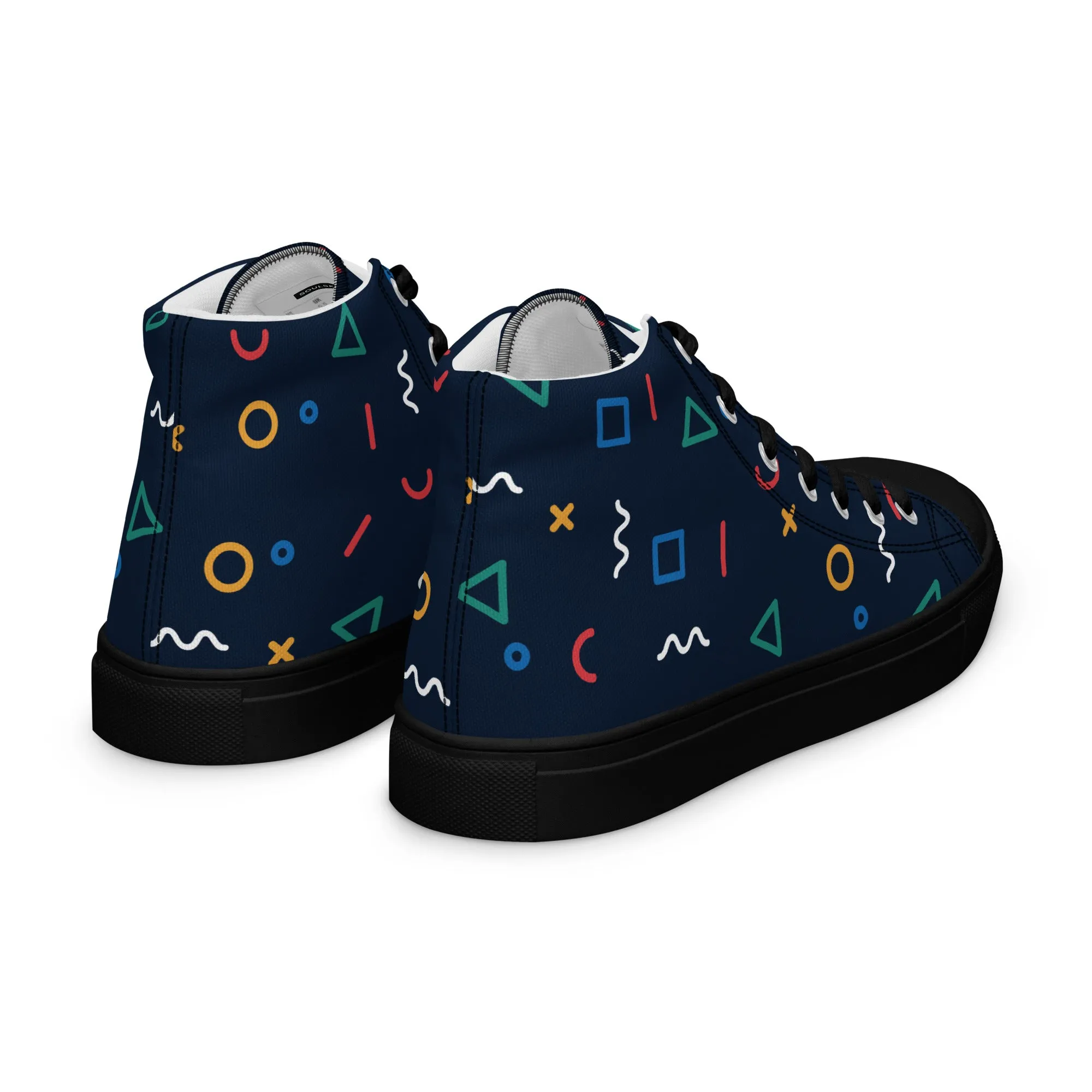 COSMIC Women’s High Top Canvas Shoes