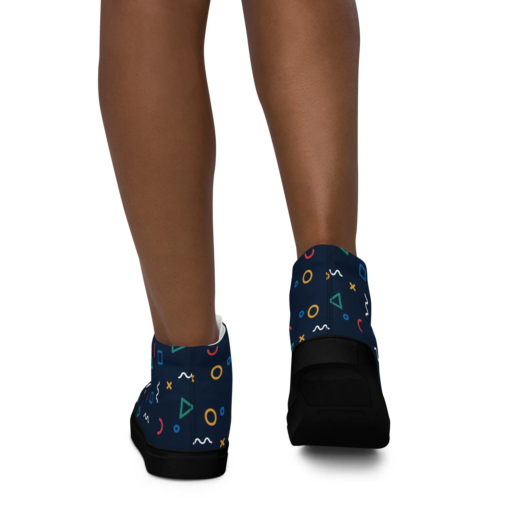 COSMIC Women’s High Top Canvas Shoes