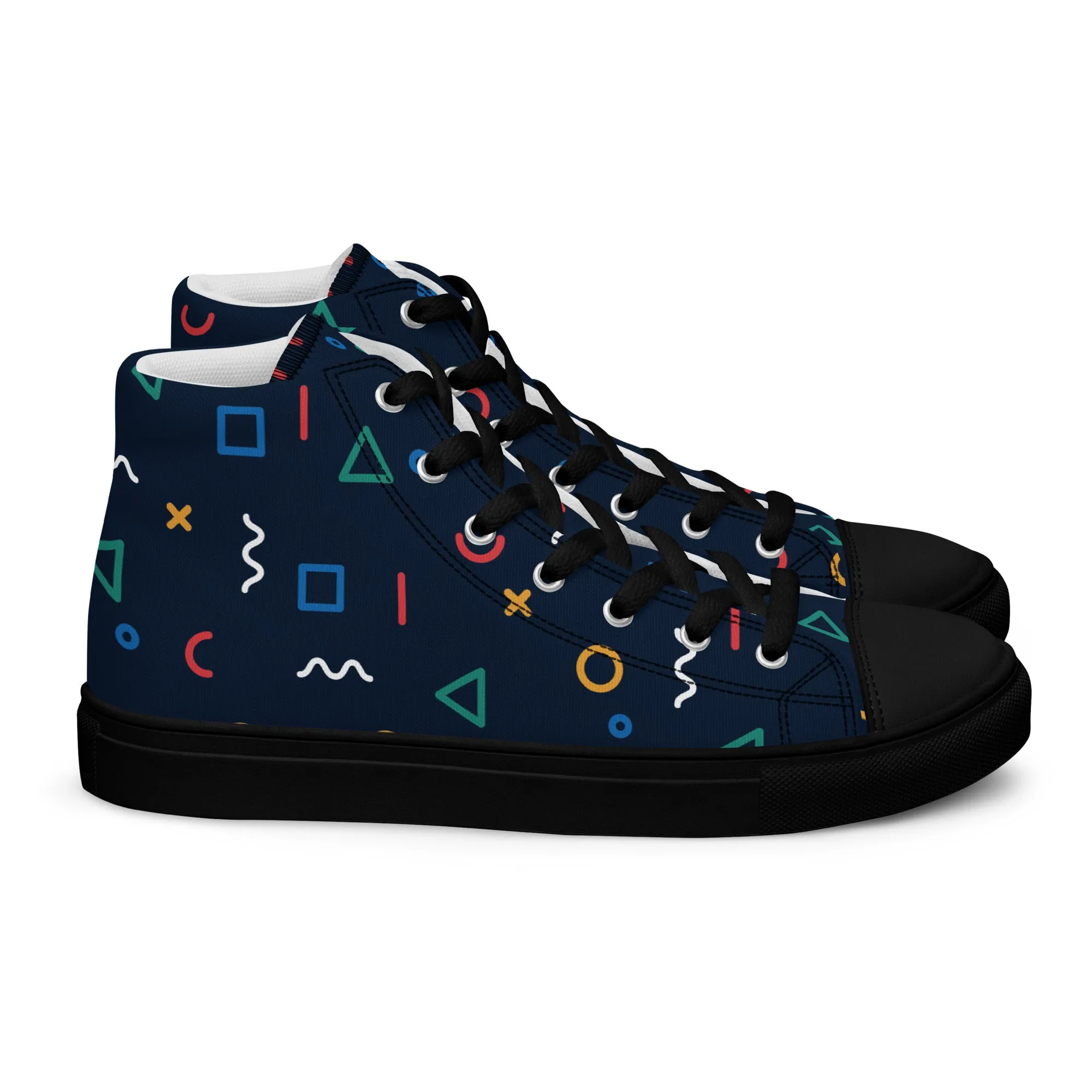 COSMIC Women’s High Top Canvas Shoes