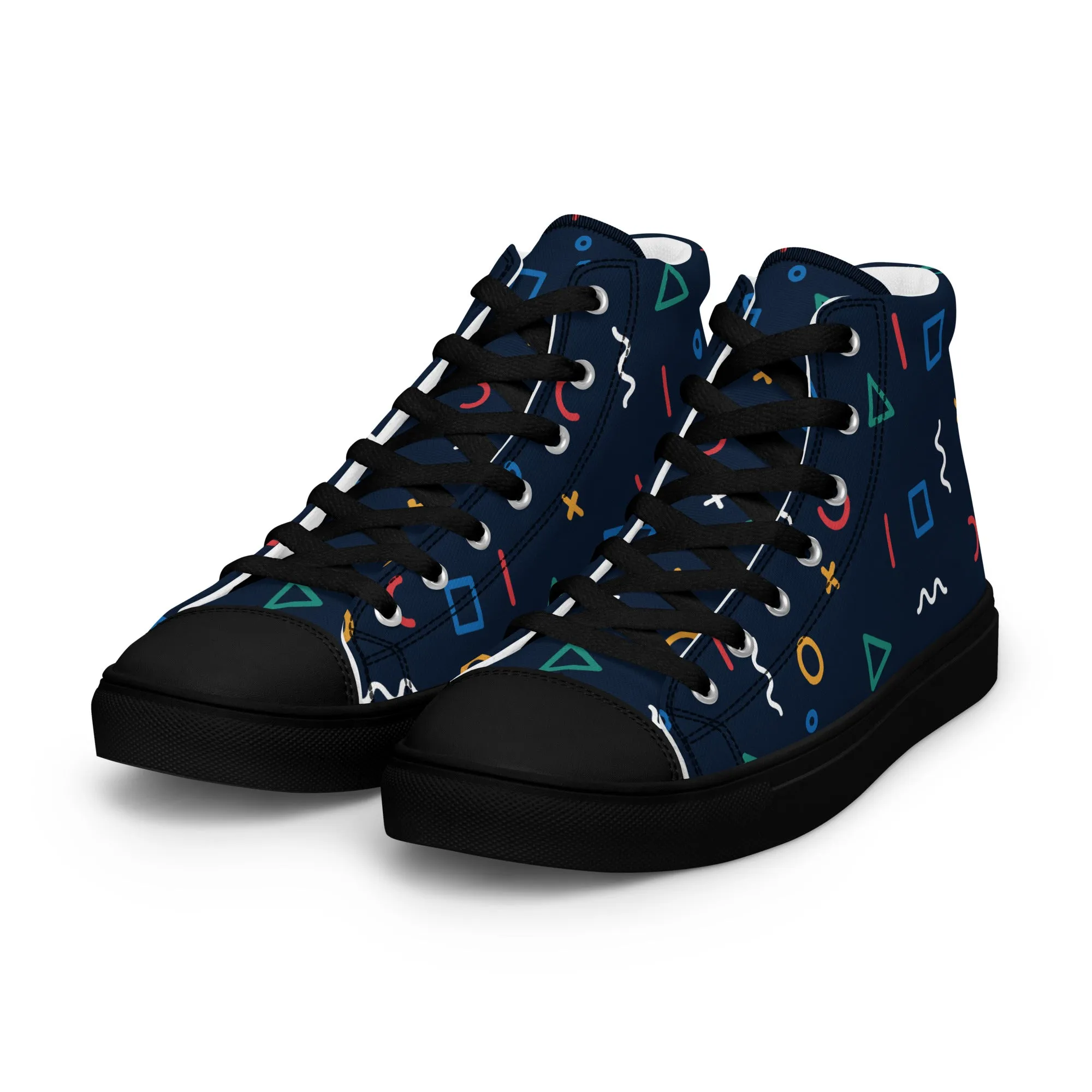 COSMIC Women’s High Top Canvas Shoes