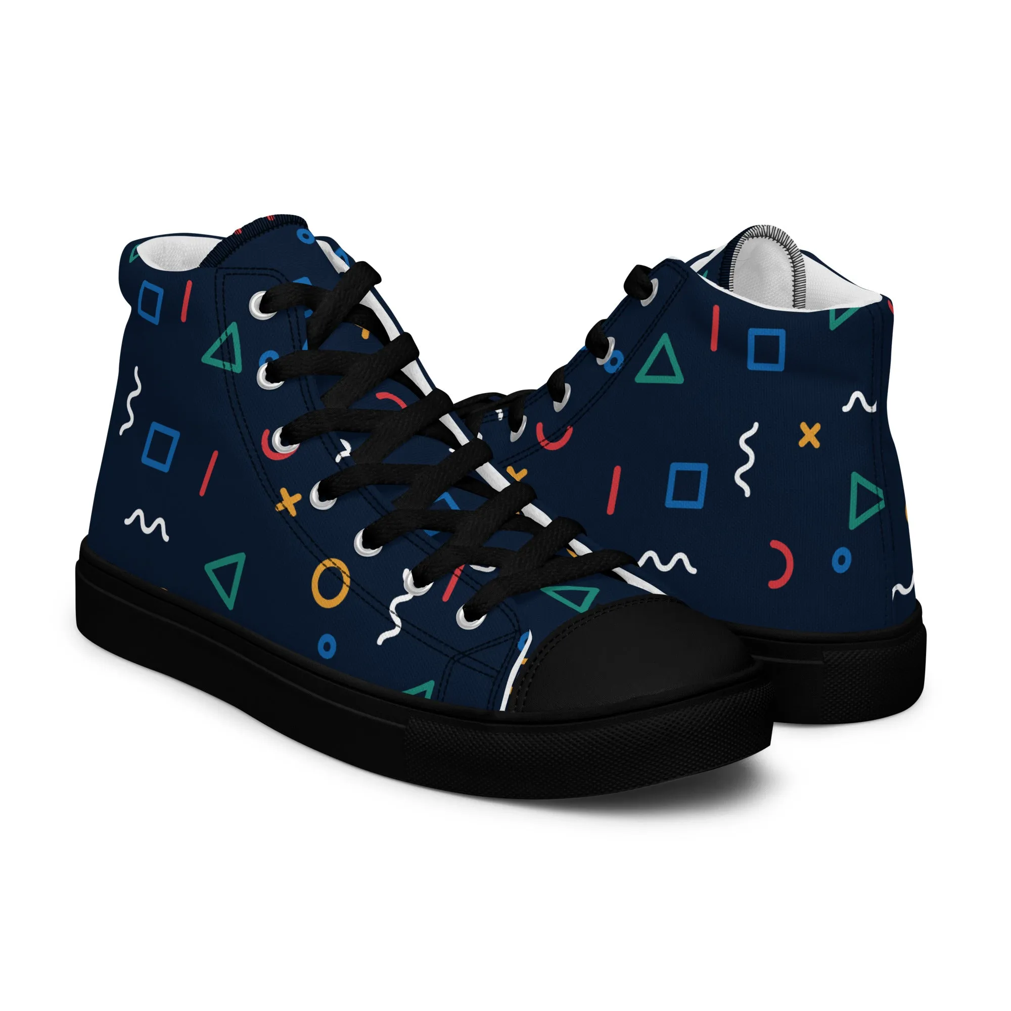 COSMIC Women’s High Top Canvas Shoes