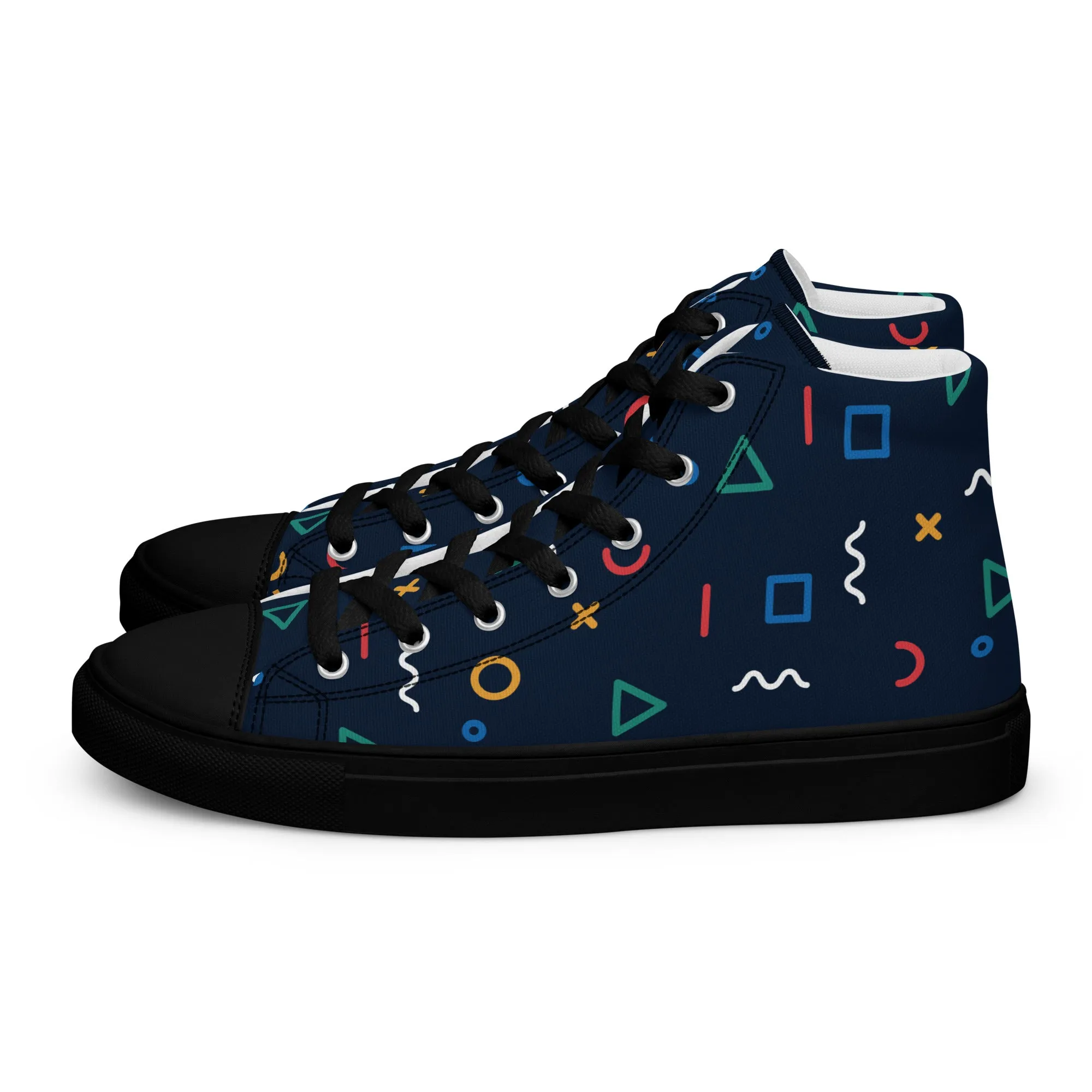 COSMIC Women’s High Top Canvas Shoes
