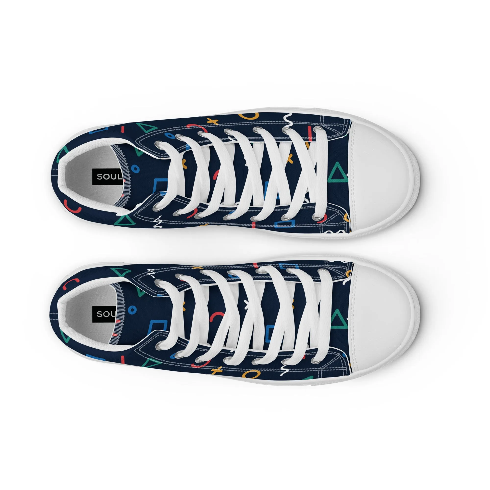 COSMIC Women’s High Top Canvas Shoes