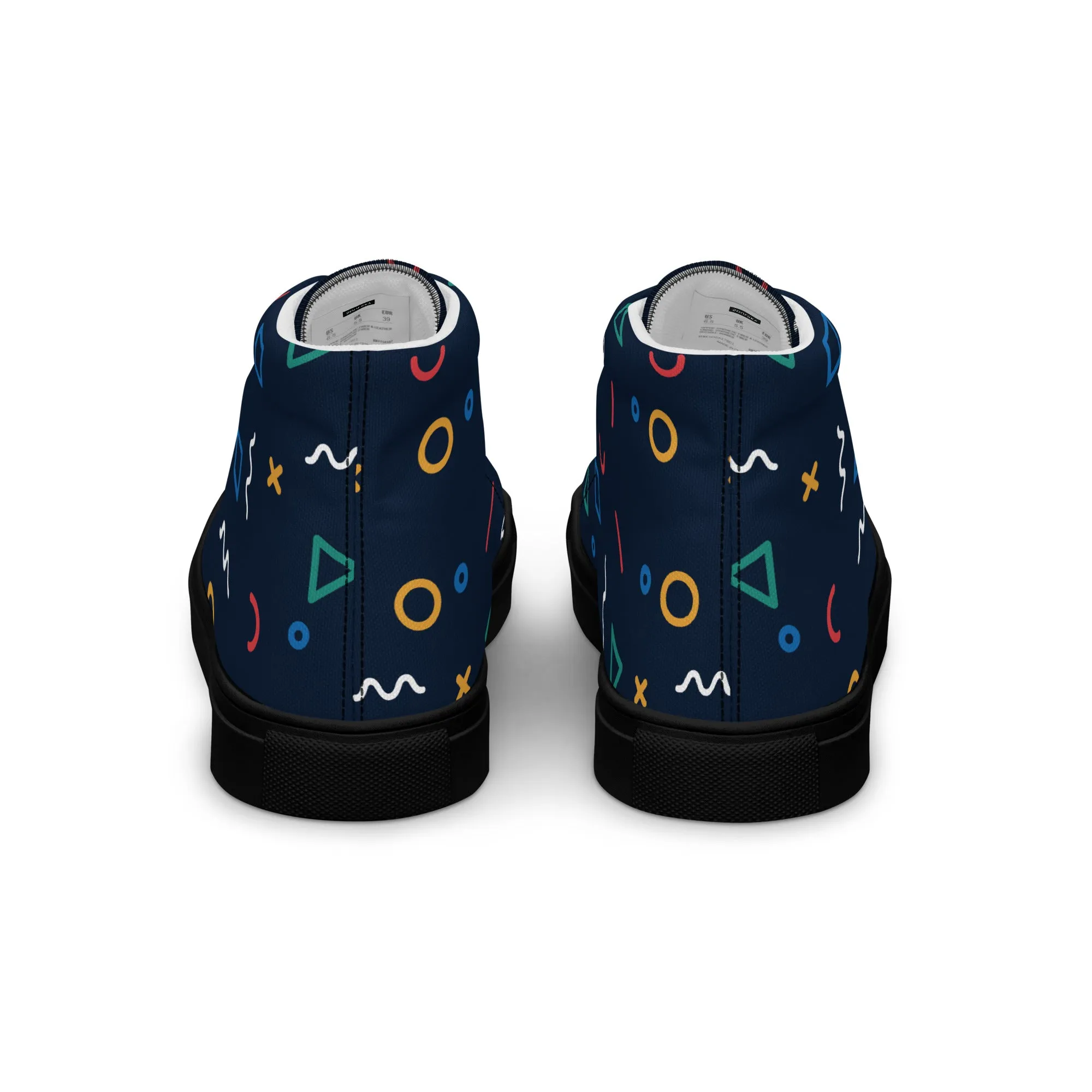 COSMIC Women’s High Top Canvas Shoes