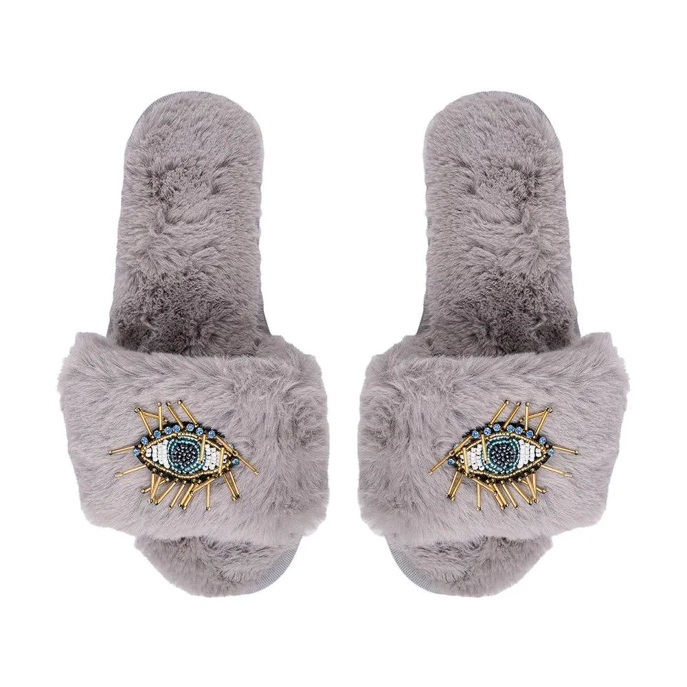 Evil Eye Slippers