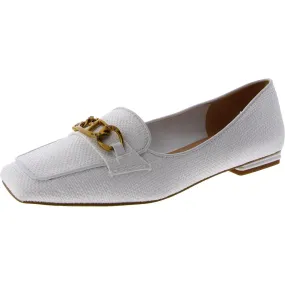 Franco Sarto Womens TIARI Woven Square Toe Loafers