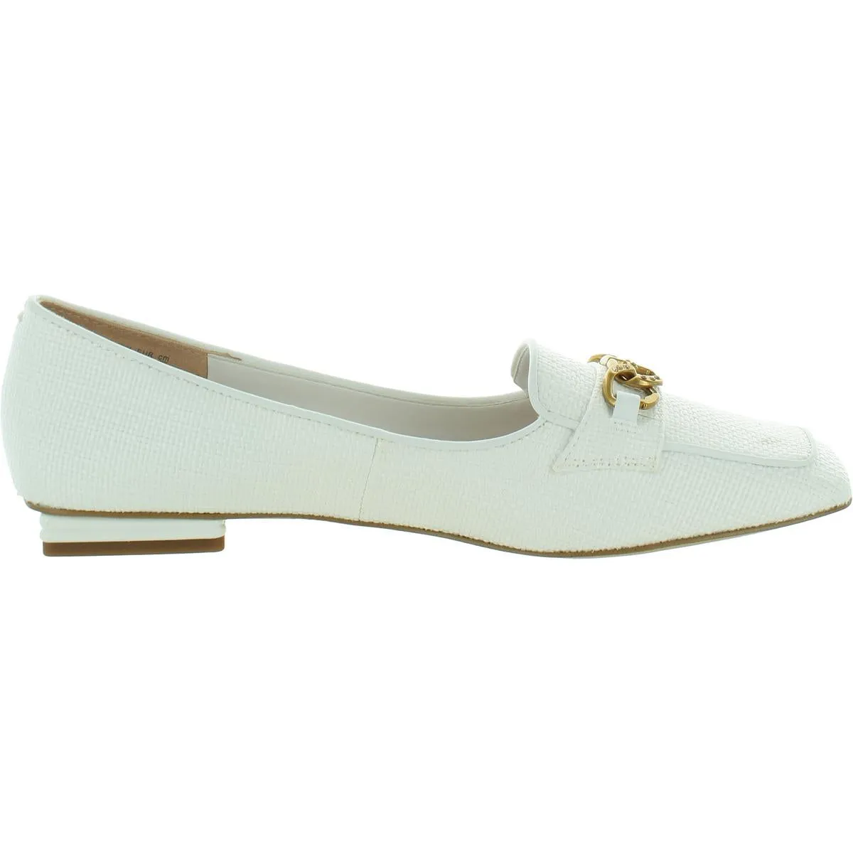 Franco Sarto Womens TIARI Woven Square Toe Loafers