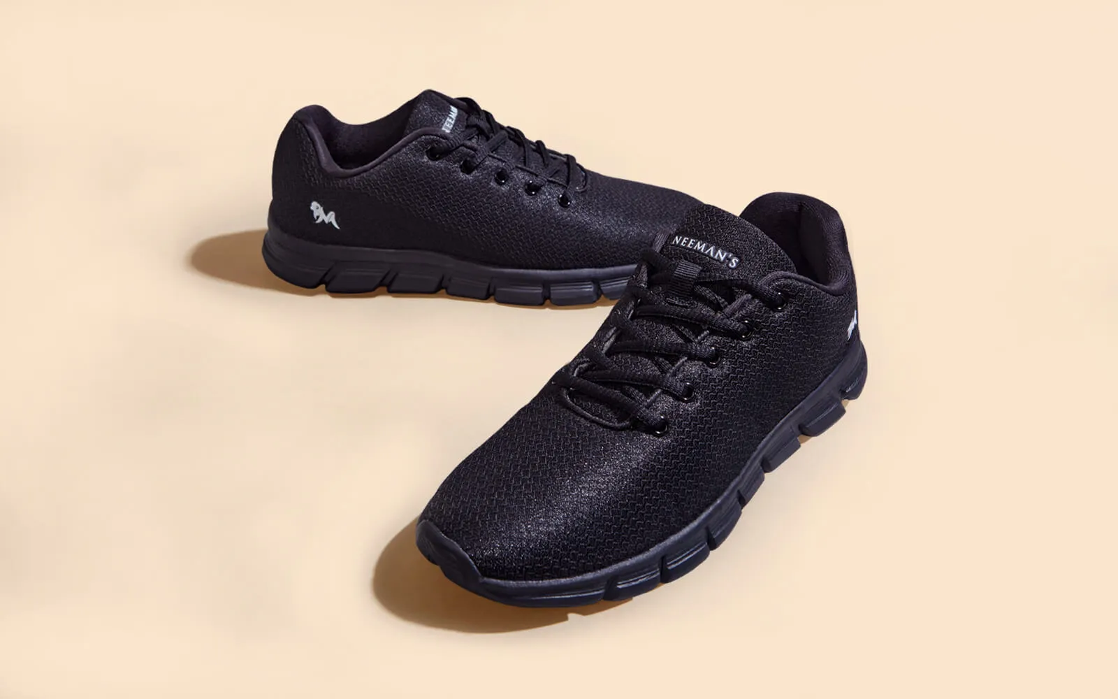 Glossy Groove Sneakers : Black