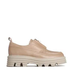 JAZZY LEATHER BOAT LOAFERS