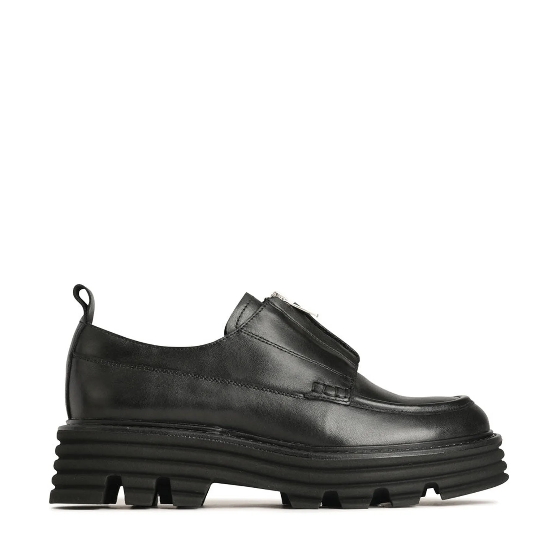 JAZZY LEATHER BOAT LOAFERS