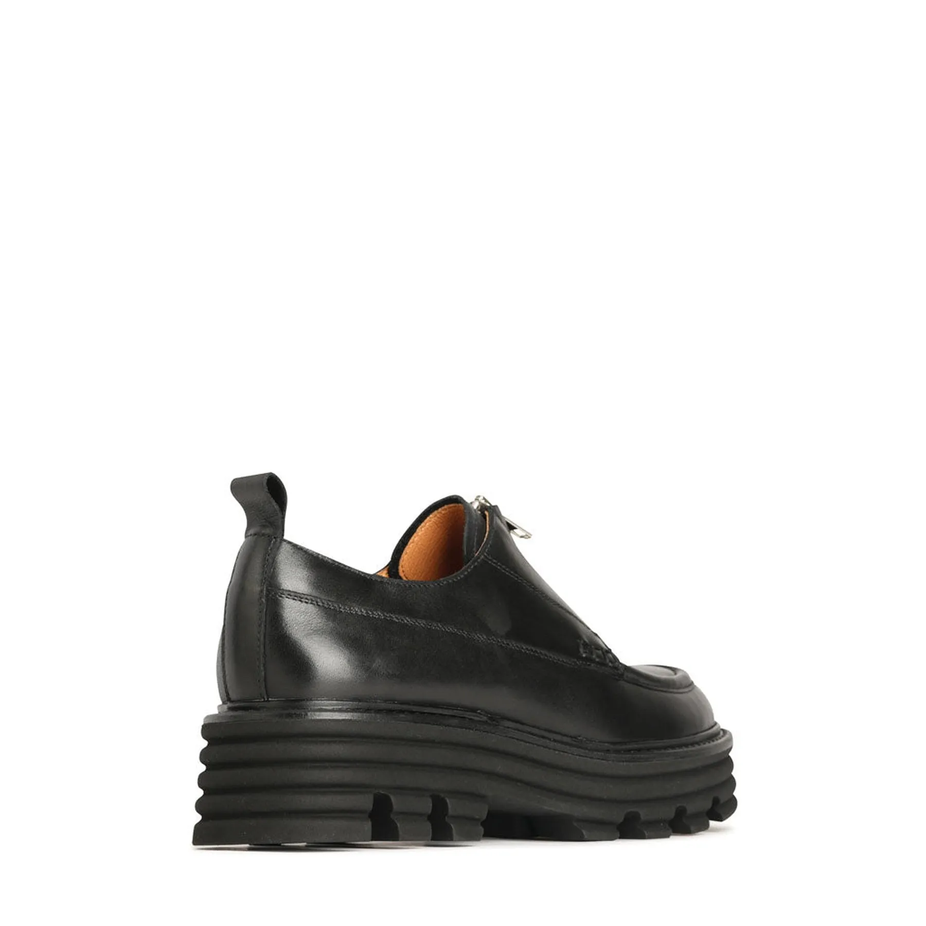 JAZZY LEATHER BOAT LOAFERS