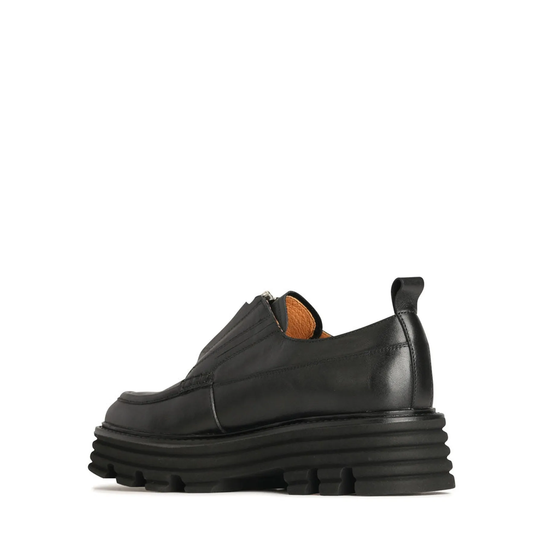 JAZZY LEATHER BOAT LOAFERS
