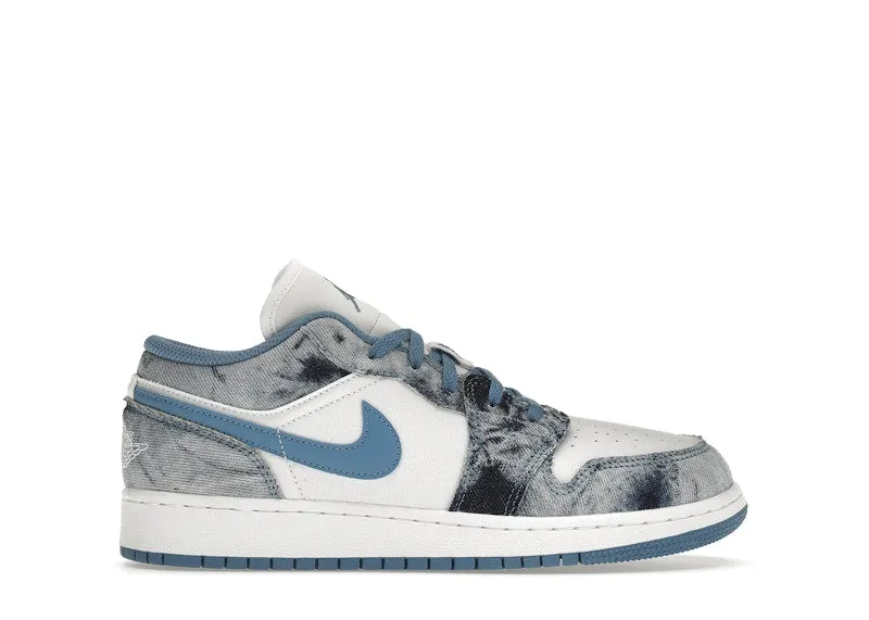Jordan 1 Low Washed Denim (Gs)