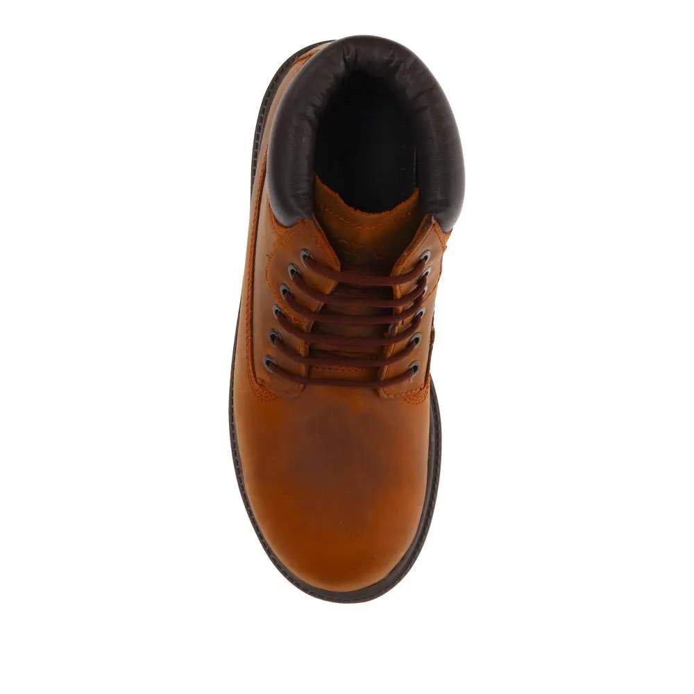 Lace-Up Leather Boots - SHAFI40003 / 326 133