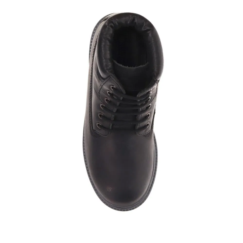 Lace-Up Leather Boots - SHAFI40003 / 326 133