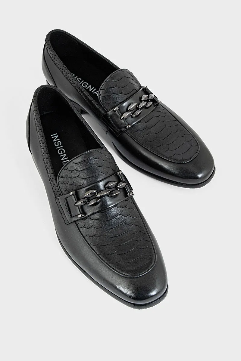 Men Formal Loafers MF7015-Black