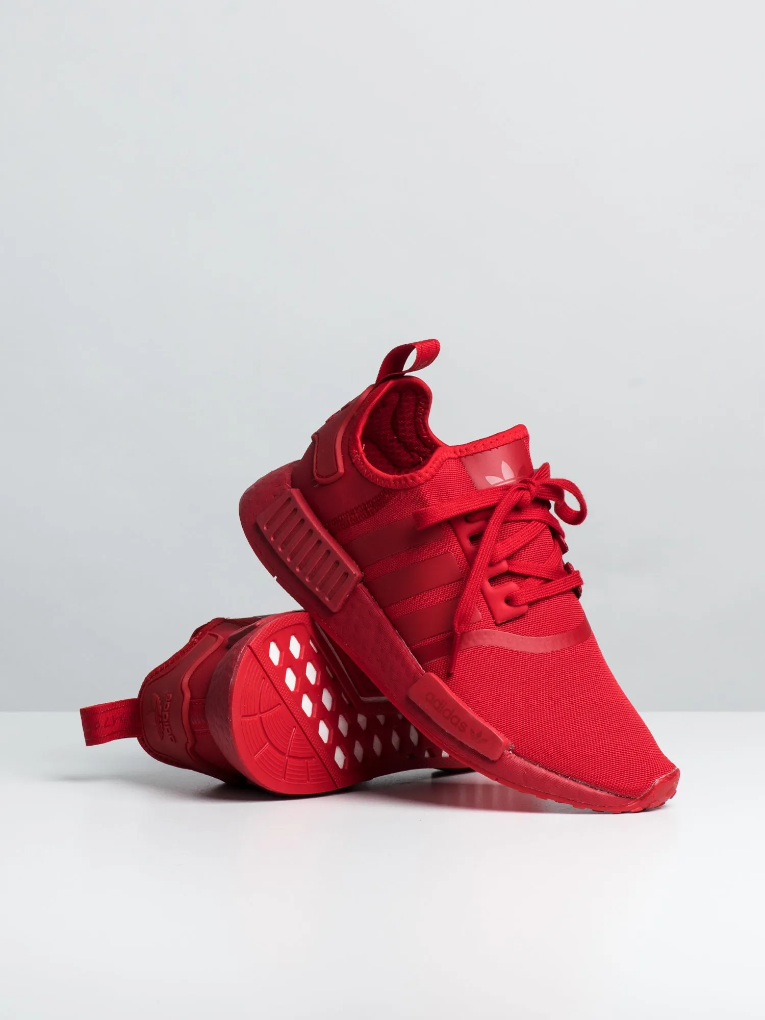 MENS ADIDAS NMD_R1 SNEAKERS - RED - CLEARANCE