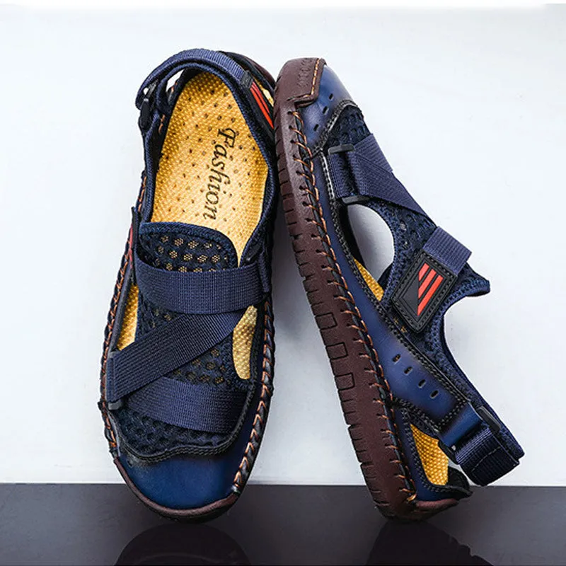 Men'S Casual Beach Breathable Plus Size Sandals