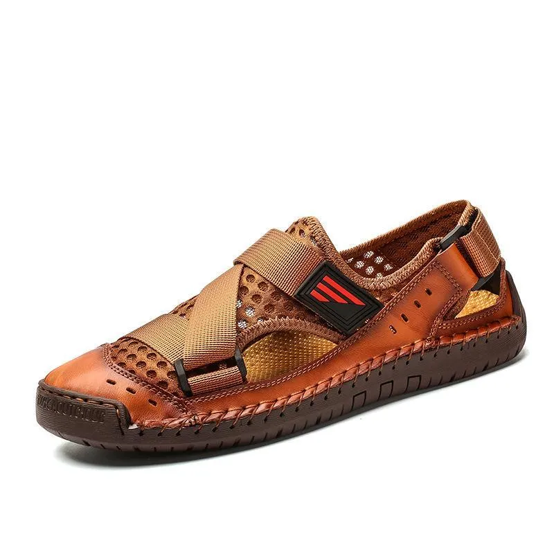 Men'S Casual Beach Breathable Plus Size Sandals