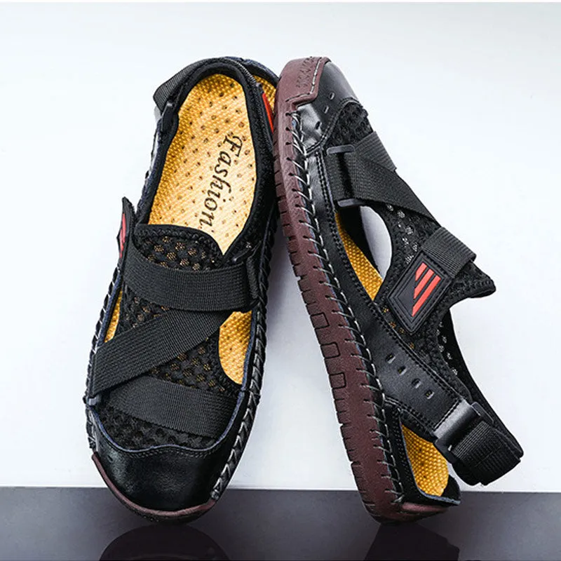 Men'S Casual Beach Breathable Plus Size Sandals