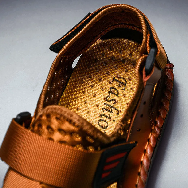 Men'S Casual Beach Breathable Plus Size Sandals