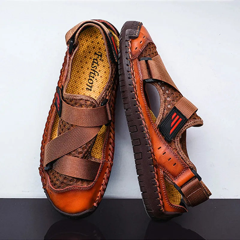 Men'S Casual Beach Breathable Plus Size Sandals