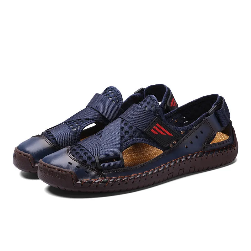 Men'S Casual Beach Breathable Plus Size Sandals