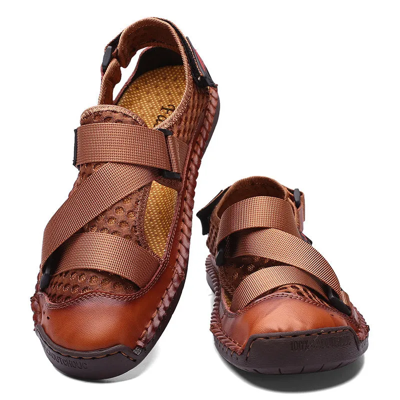 Men'S Casual Beach Breathable Plus Size Sandals