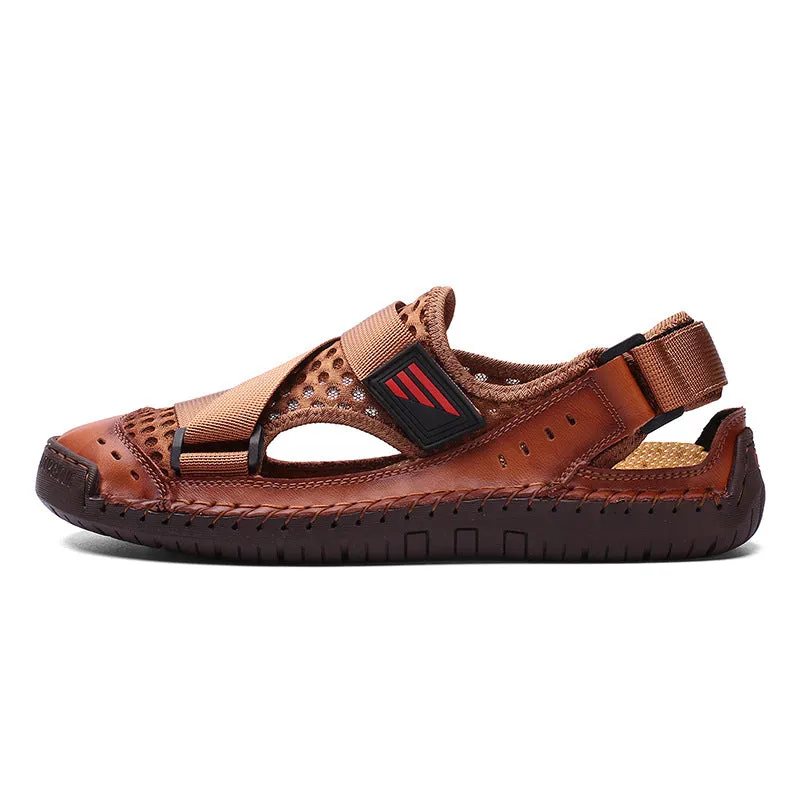 Men'S Casual Beach Breathable Plus Size Sandals