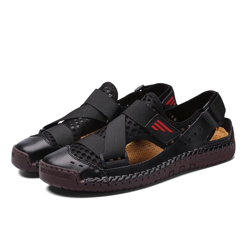 Men'S Casual Beach Breathable Plus Size Sandals