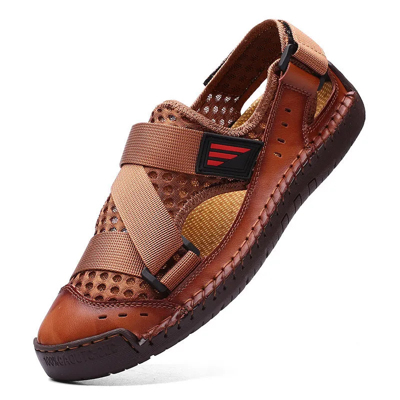 Men'S Casual Beach Breathable Plus Size Sandals